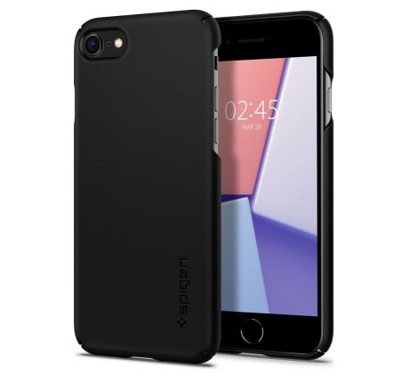 KRYT SPIGEN THIN FIT iPhone 7/8/SE 2020 BLACK