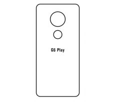 Hydrogel - matná zadná ochranná fólia - Motorola Moto G6 Play