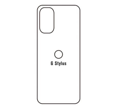 Hydrogel - matná zadná ochranná fólia - Motorola Moto G Stylus (2022)