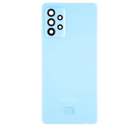 Samsung Galaxy A72 - Zadný kryt baterie - modrý so sklíčkom zadnej kamery (náhradný diel)