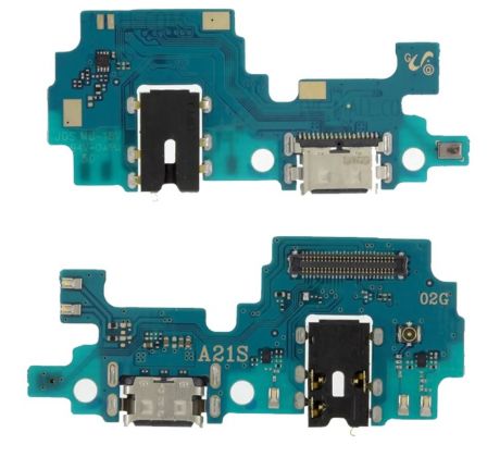Samsung Galaxy A21s - Nabíjací flex s PCB doskou a konektor