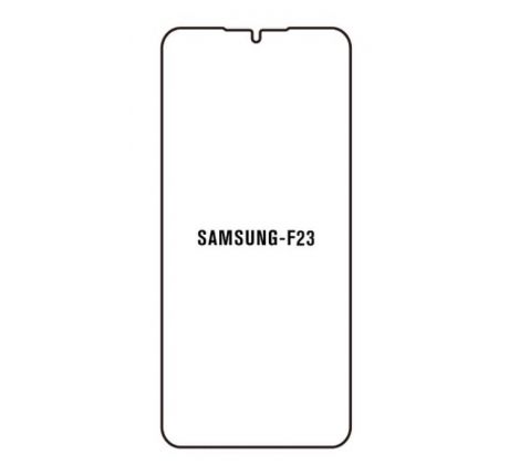 Hydrogel - matná ochranná fólia - Samsung Galaxy F23