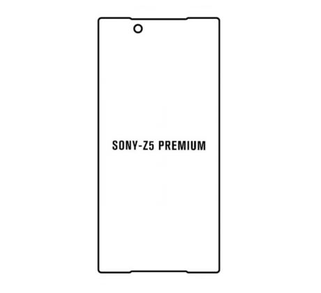 Hydrogel - Privacy Anti-Spy ochranná fólia - Sony Xperia Z5 Premium