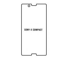 Hydrogel - matná ochranná fólia - Sony Xperia X Compact