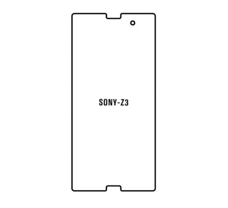 Hydrogel - Privacy Anti-Spy ochranná fólia - Sony Xperia Z3