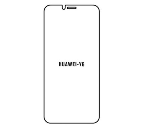 Hydrogel - Privacy Anti-Spy ochranná fólia - Huawei Y6 2018