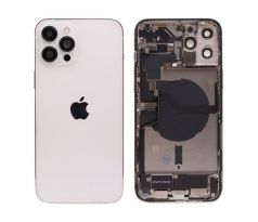 Apple iPhone 13 Pro - Zadný housing s predinštalovanými dielmi (silver)