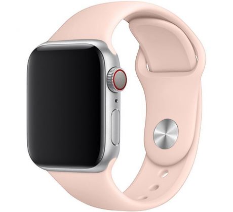 Remienok pre Apple Watch (42/44/45mm) Sport Band, ružový (pink sand), veľkosť S/M