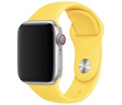 Remienok pre Apple Watch (42/44/45mm) Sport Band, Canary Yellow, veľkosť S/M