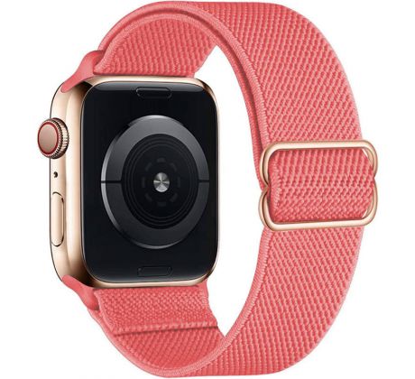 Scrunchie remienok pre Apple Watch (38/40/41mm) Rose Pink