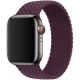 Remienok pre Apple Watch (38/40/41mm) Elastic Nylon, veľkosť 135-150mm - Dark Cherry