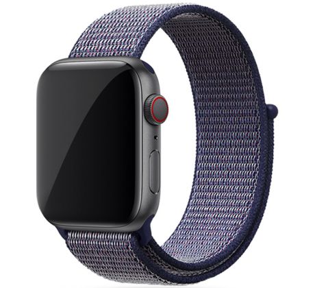 Nylonový remienok pre Apple Watch (38/40/41mm) Deeple Blue