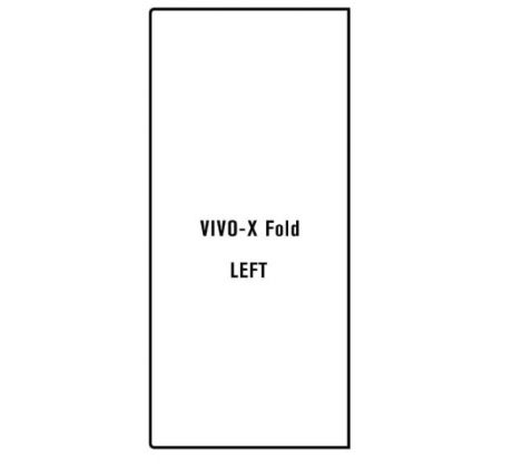 Hydrogel - matná ochranná fólia - Vivo X Fold (left)