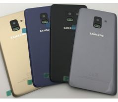 Samsung Galaxy A8+ 2018 A730 - Zadný kryt - čierny (náhradný diel)