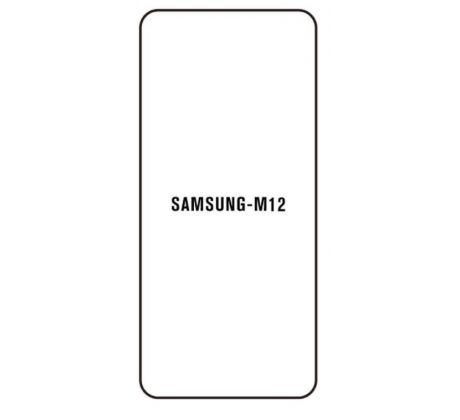 Hydrogel - ochranná fólia - Samsung Galaxy M12 - typ výrezu 2
