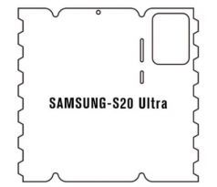 Hydrogel - full cover - ochranná fólia - Samsung Galaxy S20 Ultra 