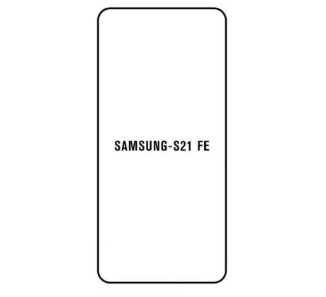 Hydrogel - ochranná fólia - Samsung Galaxy S21 FE 5G - typ výrezu 2