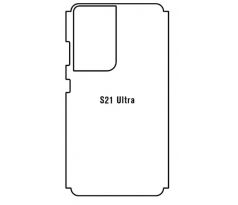 Hydrogel - zadná ochranná fólia - Samsung Galaxy S21 Ultra 5G - typ výrezu 8