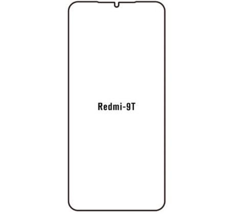 Hydrogel - ochranná fólia - Xiaomi Redmi 9T - typ výrezu 2