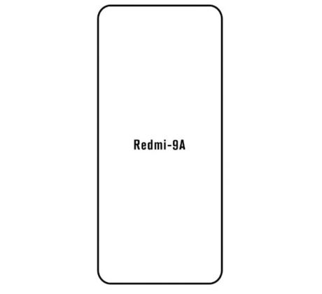 Hydrogel - ochranná fólia - Xiaomi Redmi 9A - typ výrezu 4