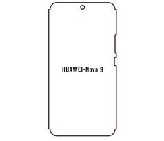 Hydrogel - ochranná fólia - Huawei Nova 9 - typ výrezu 4