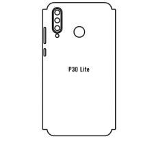 Hydrogel - zadná ochranná fólia - Huawei P30 Lite - typ výrezu 3
