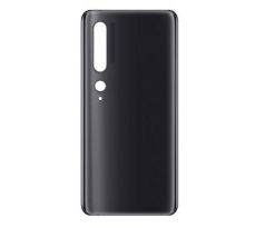 Xiaomi Mi 10 5G  - Zadný kryt baterie - Black (náhradný diel)