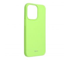 Roar Colorful Jelly Case -  iPhone 13 Pro žltý limetkový