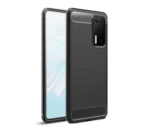 Forcell CARBON Case  Huawei P40 Pro čierny