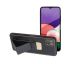 Forcell LEATHER Case Kickstand  Samsung Galaxy A22 5G čierny