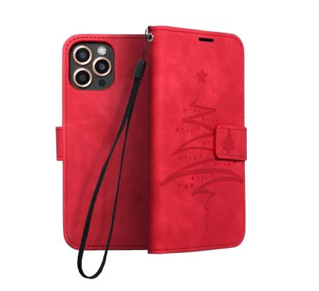 Forcell MEZZO Book   Xiaomi Redmi 9C / 9C NFC (vianočný strom červený)