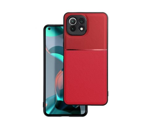 Forcell NOBLE Case  Xiaomi Mi 11 Lite 5G / Mi 11 Lite LTE ( 4G ) / Mi 11 Lite NE červený