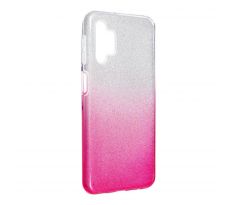 Forcell SHINING Case  Samsung Galaxy A32 5G priesvitný/ružový
