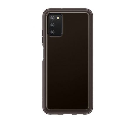 Original Clear Cover EF-QA038TBEGEU Samsung Galaxy A03s čierny blister