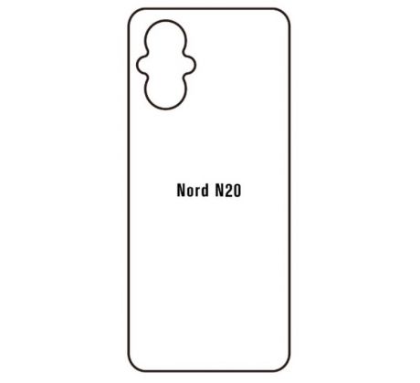 Hydrogel - matná zadná ochranná fólia - OnePlus Nord N20 5G