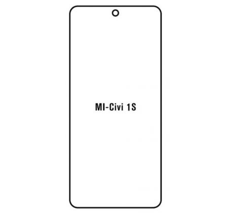 Hydrogel - ochranná fólia - Xiaomi Civi 1S - typ výrezu 2