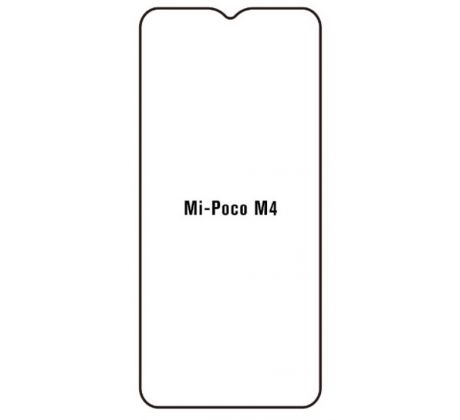 Hydrogel - ochranná fólia - Xiaomi Poco M4 5G - typ výrezu 2