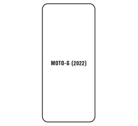 Hydrogel - ochranná fólia - Motorola Moto G (2022)