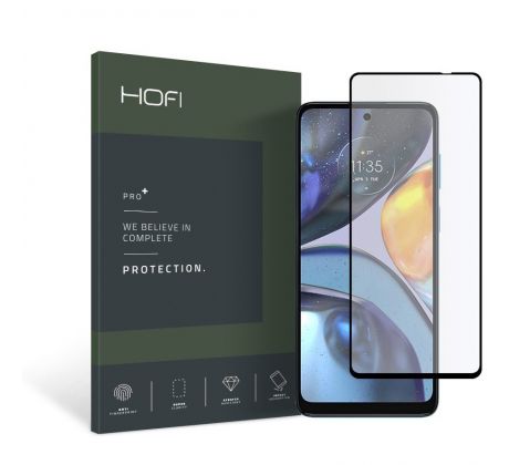 OCHRANNÉ TVRDENÉ SKLO HOFI GLASS PRO+ MOTOROLA MOTO G22 / E32 / E32S BLACK