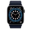 REMIENOK SPIGEN FIT LITE APPLE WATCH 4 / 5 / 6 / 7 / 8 / 9 / SE / ULTRA 1 / 2 (42 / 44 / 45 / 49 MM) NAVY