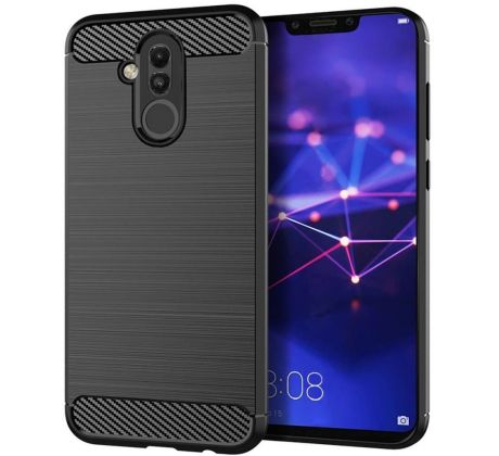 Forcell CARBON Case  Huawei Mate 20 LITE čierny