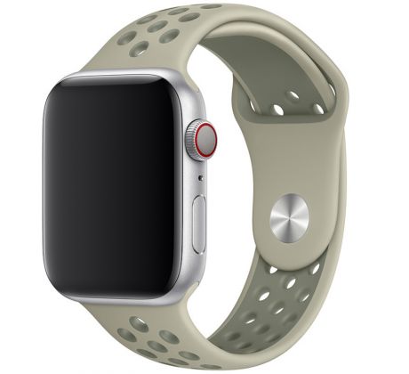 Remienok pre Apple Watch (42/44/45mm) Sport, fog vintage-lichen (veľkosť S)