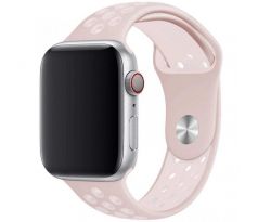 Remienok pre Apple Watch (42/44/45mm) Sport, pink-white (veľkosť S)
