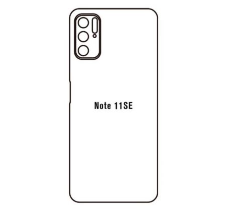 Hydrogel - zadná ochranná fólia - Xiaomi Redmi Note 11SE
