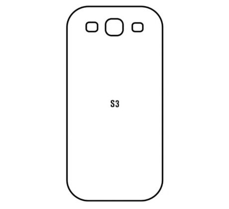 Hydrogel - zadná ochranná fólia - Samsung Galaxy S3