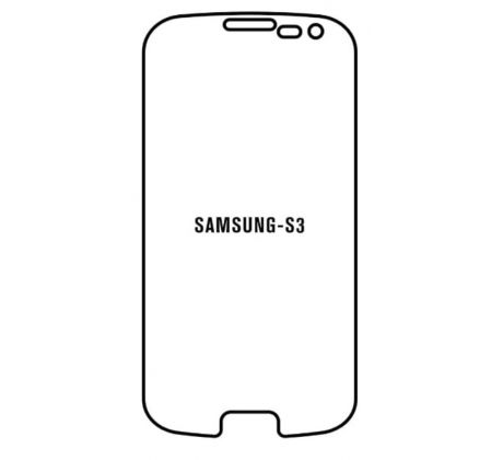 Hydrogel - Privacy Anti-Spy ochranná fólia - Samsung Galaxy S3