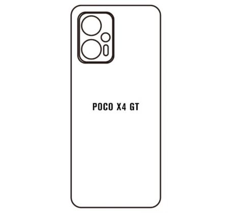 Hydrogel - zadná ochranná fólia - Xiaomi Poco X4 GT