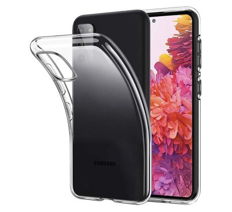 Transparentný silikónový kryt s hrúbkou 0,5mm  Samsung Galaxy S20 FE / S20 FE 5G