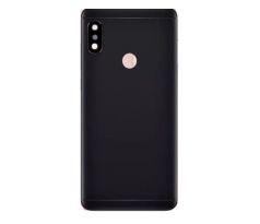 Xiaomi Redmi Note 5 - Zadný kryt - čierny - so sklíčkom zadnej kamery (náhradný diel)
