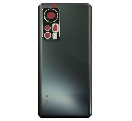 Xiaomi 12 - Zadný kryt batérie - Black (náhradný diel)